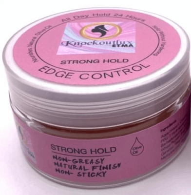 strong hold edge control, strong hold edge gel, strong hold edge control for natural hair, edge control olive oil, OneBeautyWorld, Strong, Hold, Edge, Control, By, Knockoutlux, Natural, Finish, Hair,