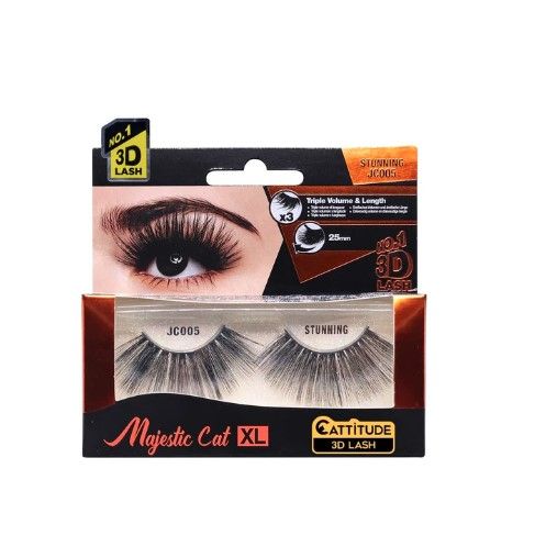JC005 STUNNING Majestic Cat XL Lash Ebin New York