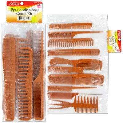 styling combs set, combs set, lqqks comb kit, professional hair combs set, onebeautyworld.com