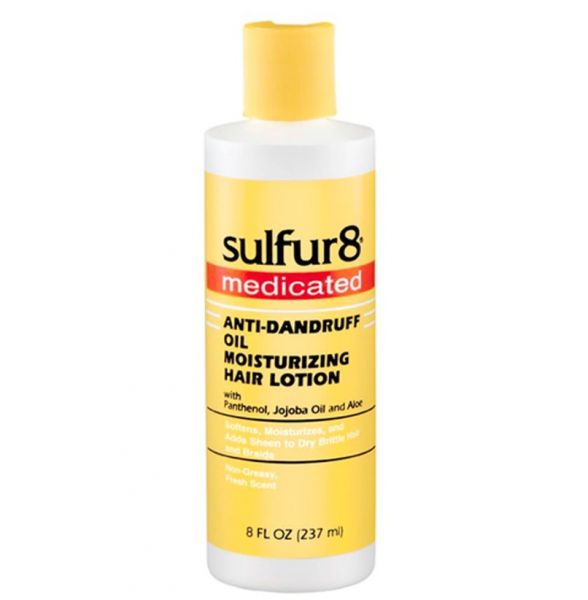 Sulfur8 Medicated Anti-Dandruff Oil Moisturizing Hair Lotion