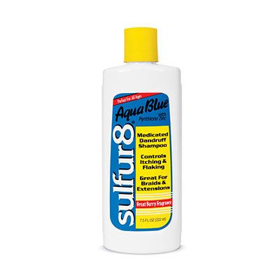 Sulfur8 Aqua Blue Medicated Dandruff Shampoo