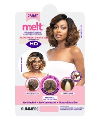 Summer By Janet Collection HD Melt Extended Part Lace Front Wig