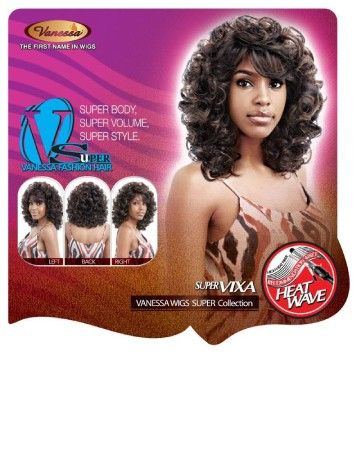 Super Vixa Synthetic Hair Full Wig Vanessa