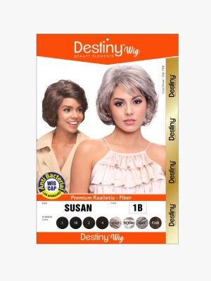 Susan Destiny Premium Realistic Fiber Full Wig - Beauty Elements