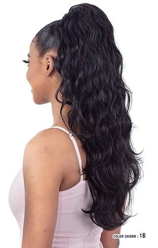 SWEET BLISS 24 Inch By Mayde Beauty Synthetic Drawstring Ponytail
