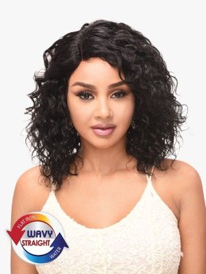 Tamira 12 Inch Virgin Remi HH Brazilian Wet And Wavy Lace Wig - Beauty Elements