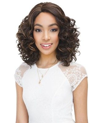 Tara Brazilian Scent Lace 100% Human Hair Lace Front Wig By Janet Collection