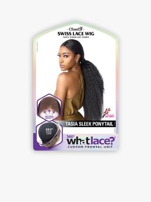 Tasia Sleek Ponytail Cloud9 Whatlace Hairline Illusion Lace Wig Sensationnel