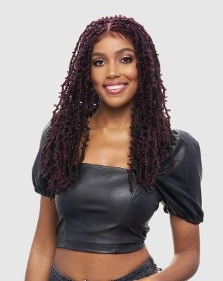 TB Bfly Braided Lace Front Wig Vanessa
