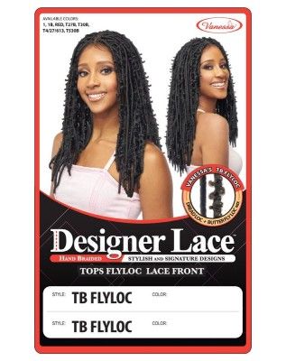 TB Flyloc Braided Lace Front Wig Vanessa