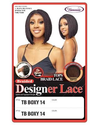 TBV Boxy 14 Synthetic Lace Front Braided Wig Vanessa