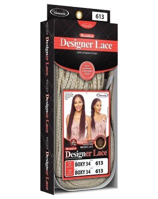 TDBL Boxy 34 Synthetic Lace Front Braided Wig Vanessa
