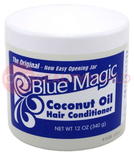Blue Magic Coconut Oil Hair Conditioner Hair Grease, 12 oz