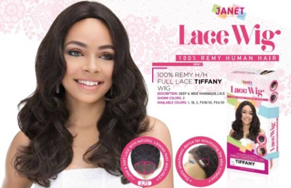 Tiffany 100 Remy Human Hair Full Lace Wig By Janet Collection