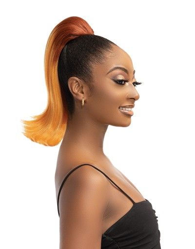 Remy Illusion Pony Tigereye Hair Extension Janet Collection