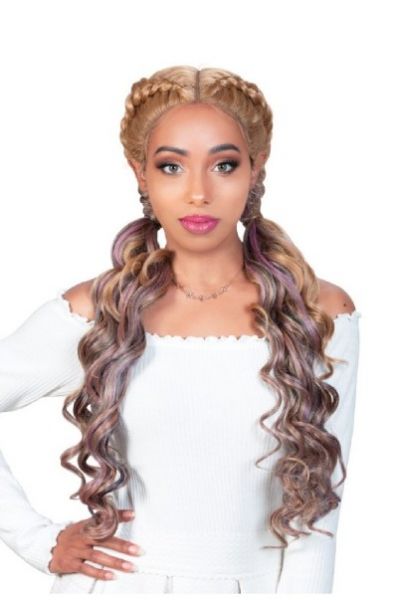 Timi By Zury Sis Remi Fibre Full Lace Front Wig - 360 DD Lace-H