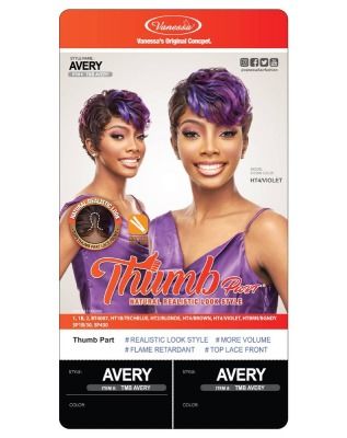 TMB Avery Synthetic Hair Lace Front Wig Thumb Part Vanessa