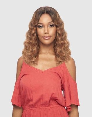 TMH Elora 100 Human Hair Lace Front Wig Vanessa