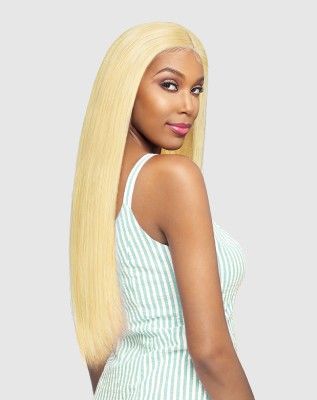 TMH35 E28-30 100 Brazilian Human Hair Lace Front Wig By Vanessa