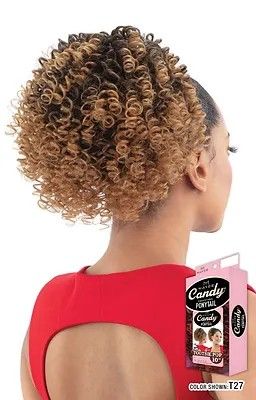 Tootsie Pop 10 Candy Drawstring Ponytail Mayde Beauty