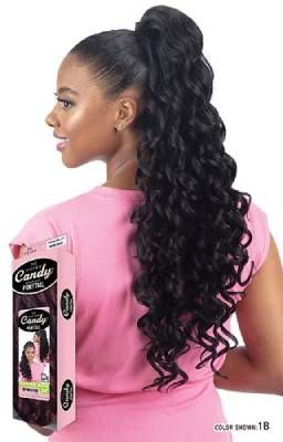 Tootsie Roll 24 Candy Drawstring Ponytail Mayde Beauty