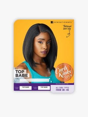 Top Babe Empress Curls Kinks N Co Synthetic Lace Front Edge Wig Sensationnel