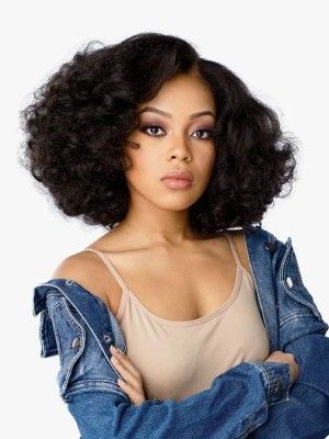 Top Lady Synthetic Curls Kinks N Co Empress Lace Front Wig Sensationnel
