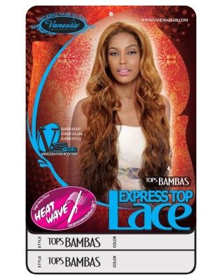 Tops Bambas HD Lace Front Wig Vanessa