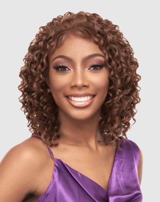 Tops Prita Synthetic Hair Ear To Ear Transparent HD Lace Front Wig Vanessa