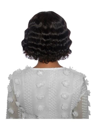 Rotate Part Ocean Wave 10 inch Unprocessed Human Hair HD Lace Front Wig Mane Concept