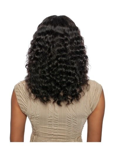 ROTATE PART DEEP WATER 18 inch Unprocessed Human Hair HD Lace Front Wig Mane Concept