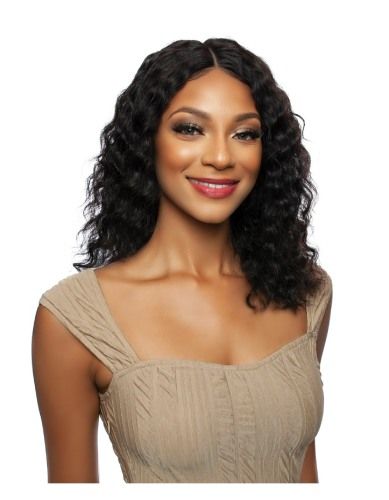 ROTATE PART DEEP WATER 18 inch Unprocessed Human Hair HD Lace Front Wig Mane Concept