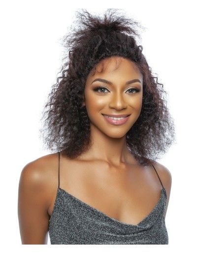 TRE2181 4A Natural Beauty 14 Kinky Curly 13X4 HD Lace Front Wig Mane Concept