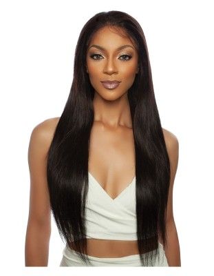 TRMP203 11A STRAIGHT 28 HD Pre-Plucked Line Front Lace Wig Mane Concept