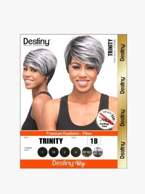Trinity Destiny Premium Realistic Fiber Full Wig - Beauty Elements