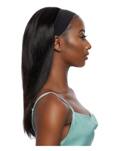 HEAD BAND STRAIGHT 20 INCH Remi Human Hair Wig Mane Concept