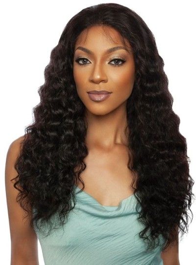 TRMP206 DREAM CURL 24 Trill 11A Human Hair HD Pre-Plucked Hairline Lace Front Wig Mane Concept