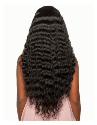 TRMP207 Dream Curl 30 Trill 11A Human Hair HD Pre-Plucked Hairline Lace Front Wig Mane Concept