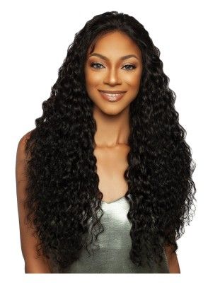 TRMP211 Water Wave 28 11A HD Pre-Plucked Hairline Lace Front Wig Mane Concept