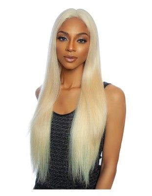TRMR212 11A Blond Straight 28 Trill HD Lace Front Wig Mane Concept