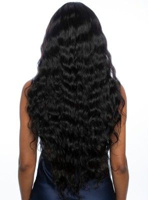 TRMR222 - LOOSE DEEP 32 Trill 11A Human Hair HD Rotate Lace Part Wig Mane Concept
