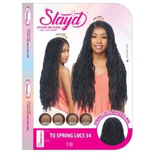 Tu Spring Braid Locs 34 Synthetic Hair Braided Lace Front Wig Vanessa