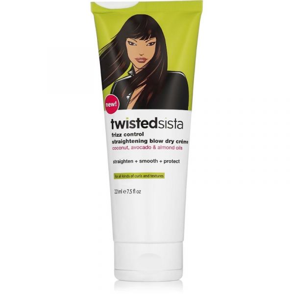 Frizz Control Straightening Blow Dry Creme by Twisted Sista