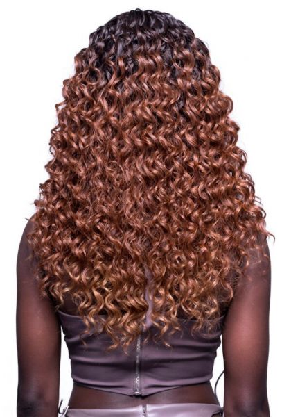 Stormi 4 Deep Part Human Hair Blend Lace Full Wig Laude Hair