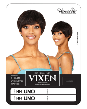 HH Uno Vixen 100 Human Hair Full Wig Vanessa