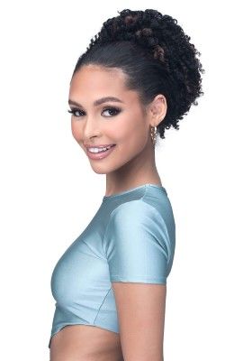 Coil Curl Puff Synthetic Drawstring Ponytail Hair Piece Laude Hair