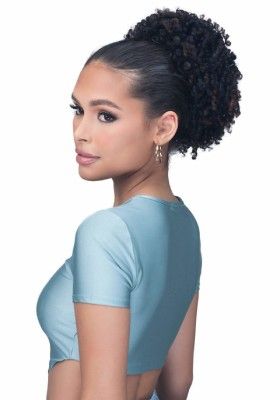 Coil Curl Puff Synthetic Drawstring Ponytail Hair Piece Laude Hair