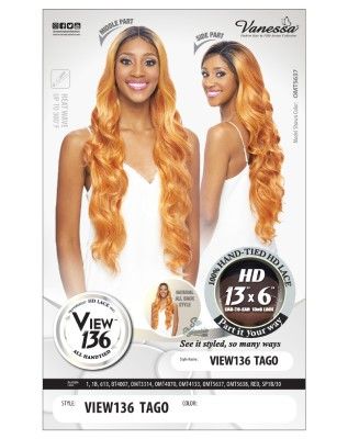 View136 Tago Premium Synthetic 13X6 Hd Lace Part Wig By Vanessa