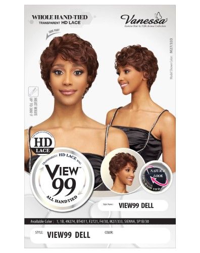 View99 Dell Premium Synthetic HD Lace Part Wig Vanessa