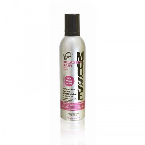 Vigorol Relaxed Hair Mousse, 12 oz, vigorol mousse, curling hair mousse, onebeautyworld.com, mousse, Vigorol, relaxed hair, Mousse, 12oz,